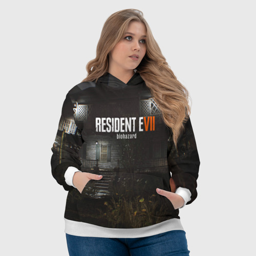 Женская толстовка 3D Resident evil 7, цвет 3D печать - фото 6