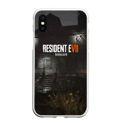 Чехол для iPhone XS Max матовый Resident evil 7