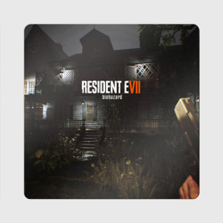 Магнит виниловый Квадрат Resident evil 7