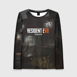 Женский лонгслив 3D Resident evil 7