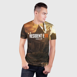 Мужская футболка 3D Slim Resident evil 7 - фото 2