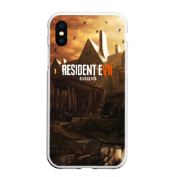 Чехол для iPhone XS Max матовый Resident evil 7