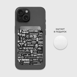 Картхолдер Magsafe магнитный Логотипы игр - фото 2