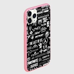 Чехол для iPhone 11 Pro Max матовый Логотипы игр - фото 2