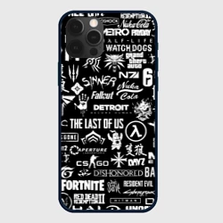 Чехол для iPhone 12 Pro Max Логотипы игр
