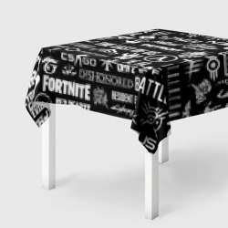 Скатерть 3D Логотипы игр