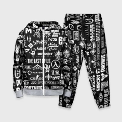 Детский костюм 3D Логотипы игр