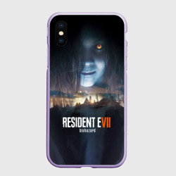 Чехол для iPhone XS Max матовый Resident Evil 7