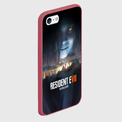 Чехол для iPhone 5/5S матовый Resident Evil 7 - фото 2