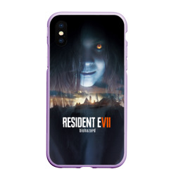 Чехол для iPhone XS Max матовый Resident Evil 7