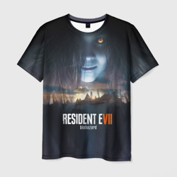 Мужская футболка 3D Resident Evil 7