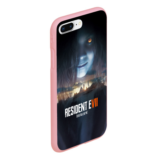Чехол для iPhone 7Plus/8 Plus матовый Resident Evil 7, цвет баблгам - фото 3