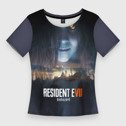 Женская футболка 3D Slim Resident Evil 7