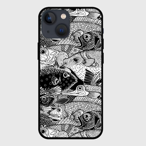 Чехол для iPhone 13 mini Рыбы