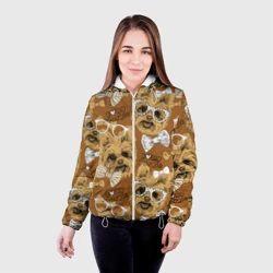 Женская куртка 3D I love my Yorkie - фото 2