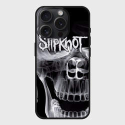 Чехол силиконовый для Apple iPhone 15 Pro матовый Slipknot