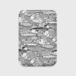 Картхолдер Magsafe магнитный Рыбы графика