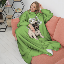 Плед с рукавами Мой маленький хиппи - фото 2