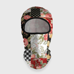 Балаклава 3D Лоскутный орнамент - пэчворк