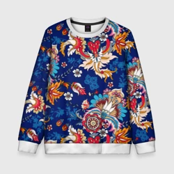 Детский свитшот 3D Экзотический орнамент