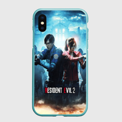 Чехол для iPhone XS Max матовый Resident Evil2