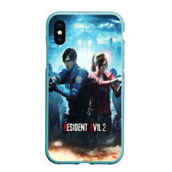 Чехол для iPhone XS Max матовый Resident Evil2