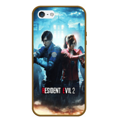 Чехол для iPhone 5/5S матовый Resident Evil2