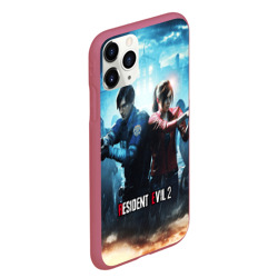 Чехол для iPhone 11 Pro Max матовый Resident Evil2 - фото 2