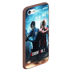 Чехол для iPhone 5/5S матовый Resident Evil2 - фото 2