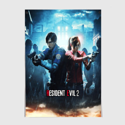 Постер Resident Evil2