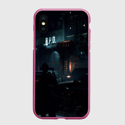 Чехол для iPhone XS Max матовый Resident Evil 2