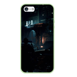 Чехол для iPhone 5/5S матовый Resident Evil 2