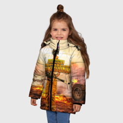 Зимняя куртка для девочек 3D PUBG - фото 2