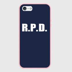 Чехол для iPhone 5/5S матовый R.p.d. Leon s.Kennedy