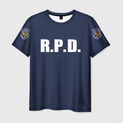 R.p.d. Leon s.Kennedy – Мужская футболка 3D с принтом купить со скидкой в -26%