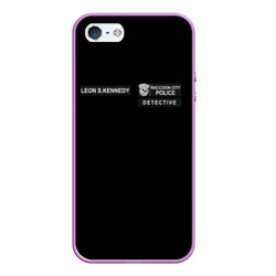 Чехол для iPhone 5/5S матовый R.p.d. Leon s.Kennedy