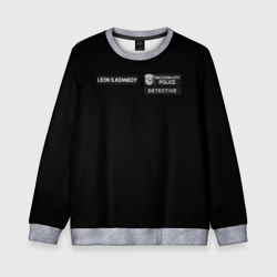 Детский свитшот 3D R.p.d. Leon s.Kennedy