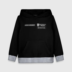 Детская толстовка 3D R.p.d. Leon s.Kennedy