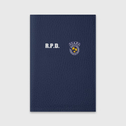 Обложка для паспорта матовая кожа S.t.a.r.s. Raccoon city Resident evil Обитель зла rPD