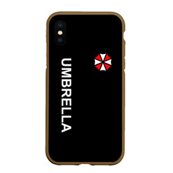 Чехол для iPhone XS Max матовый Umbrella Corp