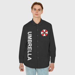 Мужская рубашка oversize 3D Umbrella Corp - фото 2