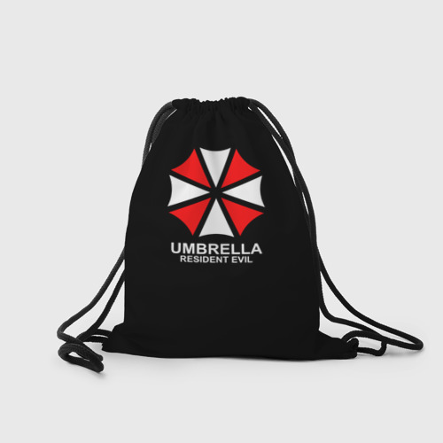 Рюкзак-мешок 3D Umbrella Corp на спине Обитель зла - фото 2