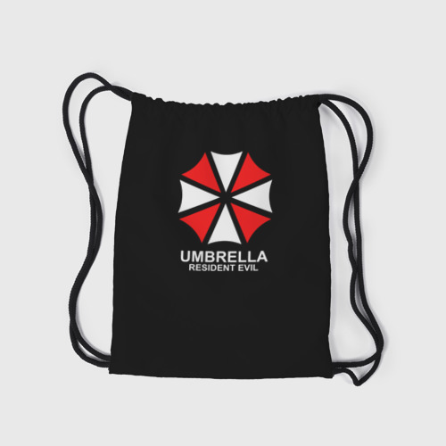 Рюкзак-мешок 3D Umbrella Corp на спине Обитель зла - фото 7