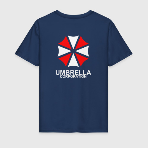Мужская футболка хлопок UMBRELLA CORP (НА СПИНЕ) - фото 2