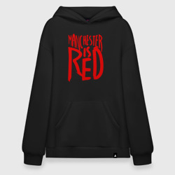 Худи SuperOversize хлопок Manchester is Red