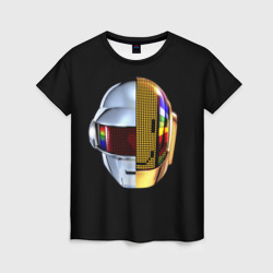 Женская футболка 3D Daft Punk