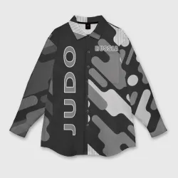 Женская рубашка oversize 3D Judo
