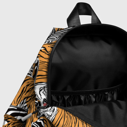 Детский рюкзак 3D Тигры и зебры - фото 6