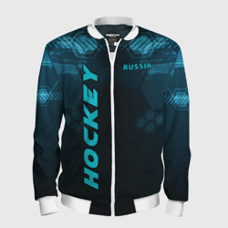 Мужской бомбер 3D Hockey