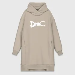 Платье-худи хлопок DMC на спине
